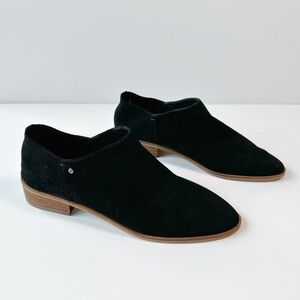 Sam Edelman Women Black Suede “Pacey” Slip-On Loafer